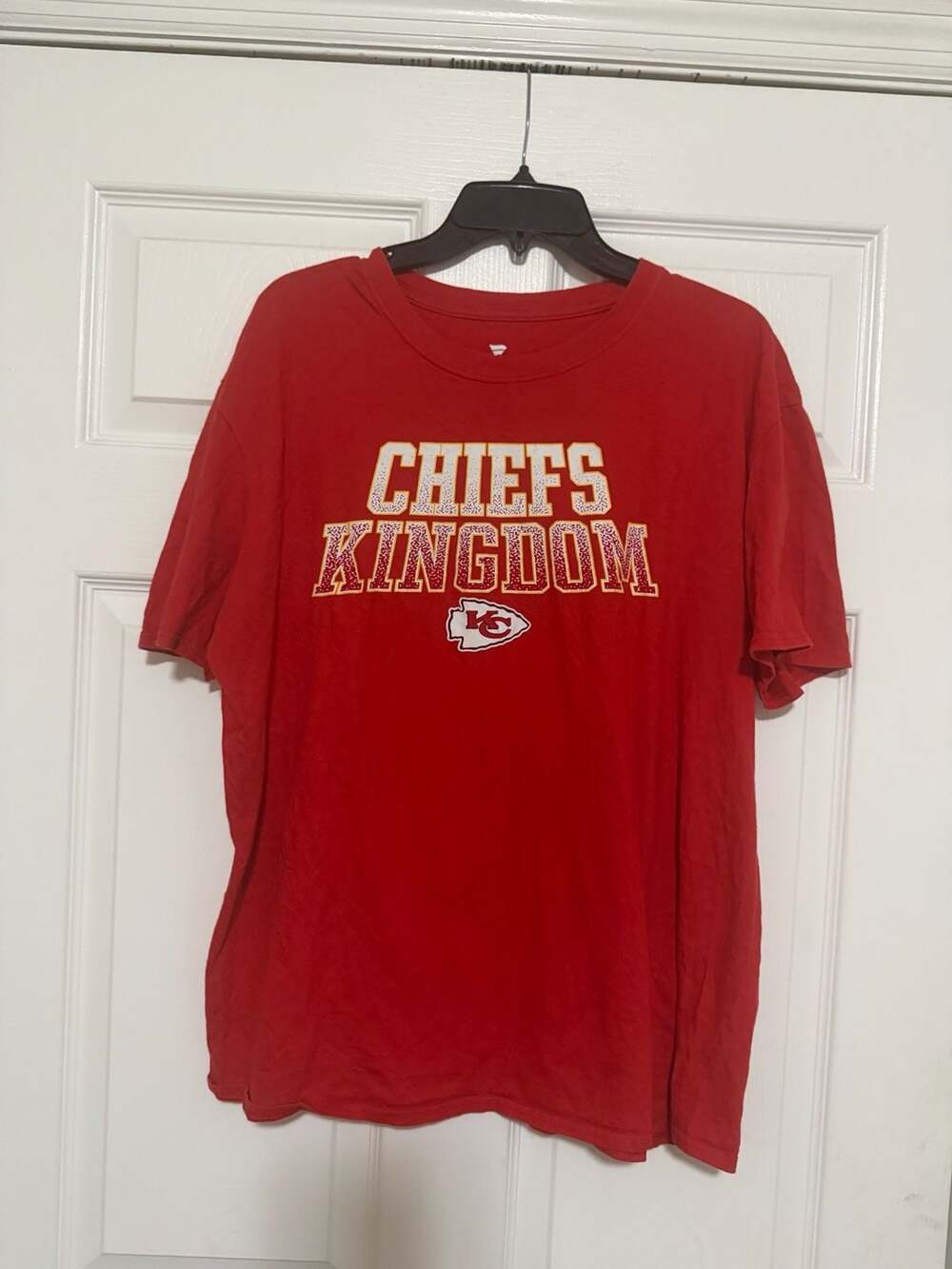 Fanatics Kansas City Chiefs Kingdom Logo Red T-Shirt